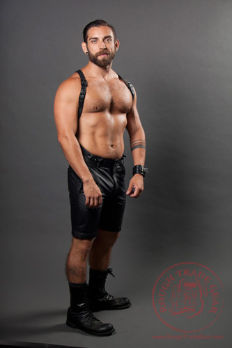Alternate image of Rough Trade Leather Shorts